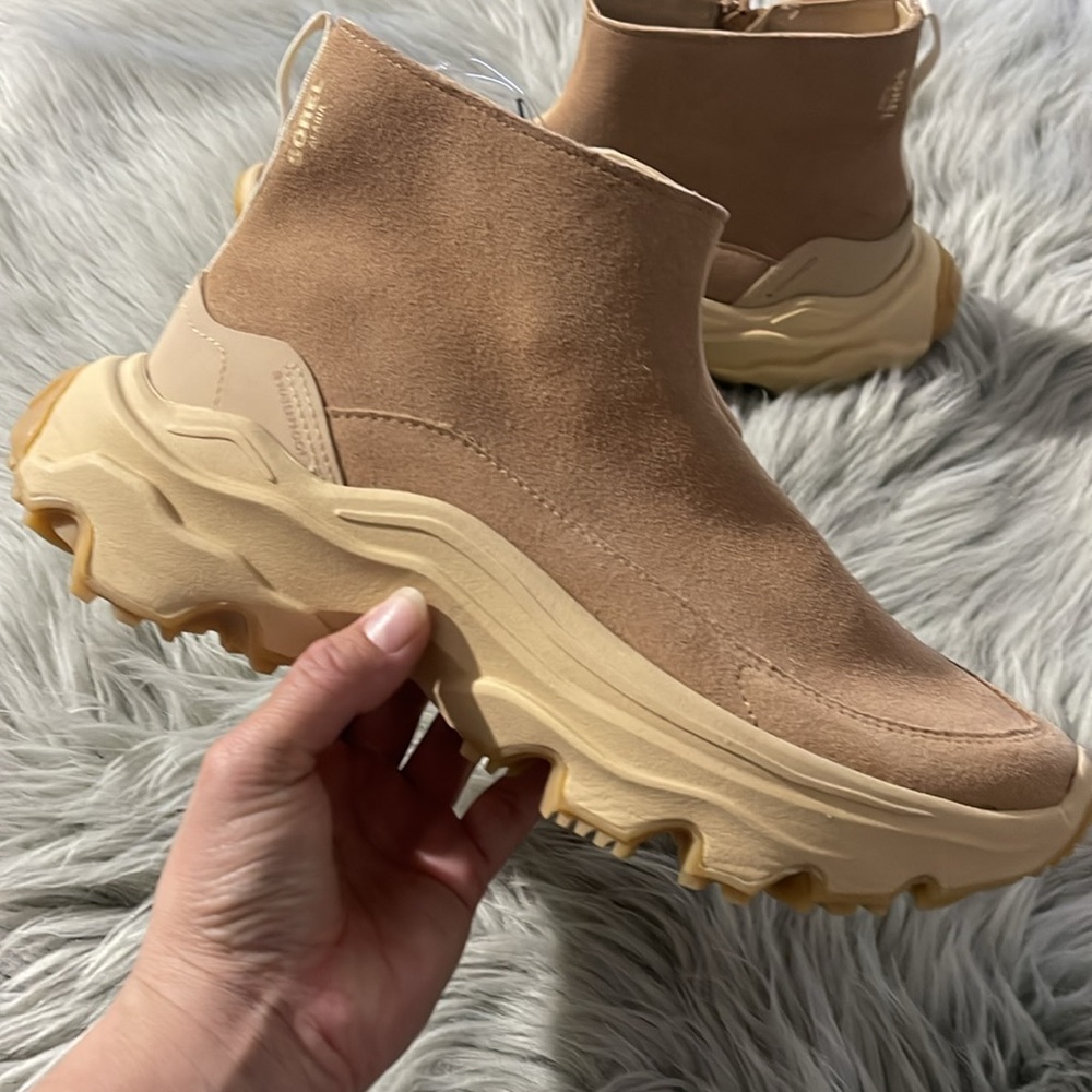 Sorel Tan Suede Ankle Boots - Picture 2 of 5